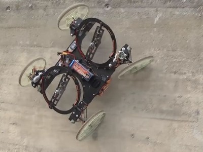В Disney создали дрона, способного передвигаться по стенам (видео)