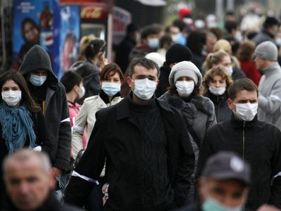 В двух украинских областях могут объявить эпидемию гриппа