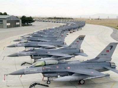 ВВС Турции приведены в полную боеготовность