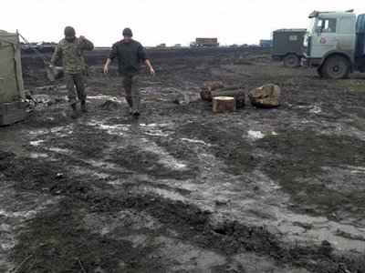 Бунт военных на Николаевщине: как выглядит полигон (видео)