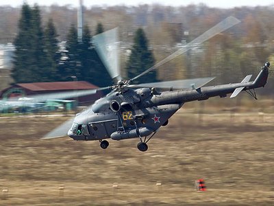 В РФ разбился военный вертолет Ми-8: есть погибшие