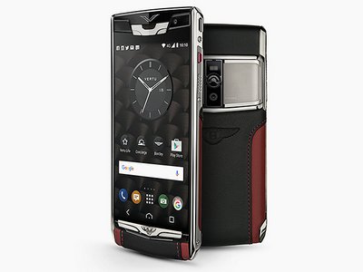 Vertu выпустил уникальный смартфон совместно с Bentley (фото)