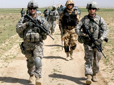 Военная экипировка: форма американских солдат