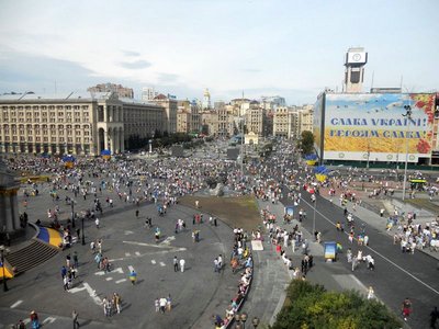 Майдан 3: Ветераны отрицают участие в столкновениях