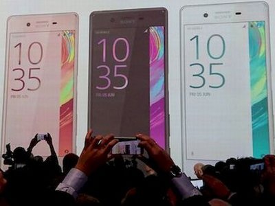 Sony показала новую линейку смартфонов (видео)