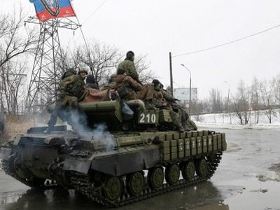 Боевики обстреляли позиции АТО из запрещенных танков