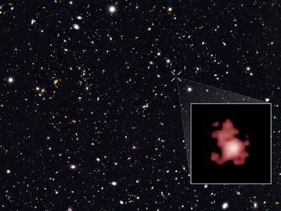 NASA обнаружили самую далекую галактику