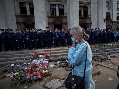 Евросоюз призывает Киев расследовать трагедию 2 мая в Одессе