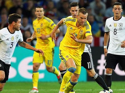 Украина проиграла Германии первый матч на Евро-2016 (видео)