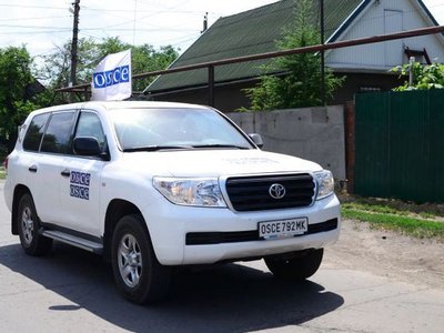 Сотрудники ОБСЕ стали свидетелями обстрела Водяного
