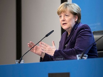 Ангела Меркель не видит условий для выборов на Донбассе