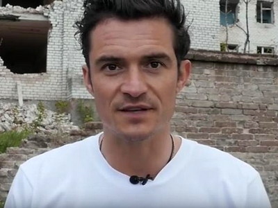 Известный актер Орландо Блум обратился к детям Донбасса (видео)