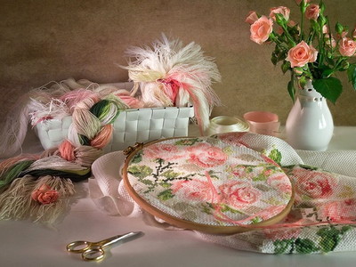 Занятие для саморазвития: вышивка