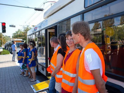 Евросоюз купил троллейбусы Днепр Т103 для Мариуполя (фото)