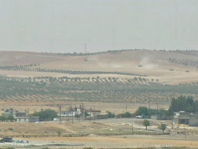 Турецкие танки вошли на территорию Сирии