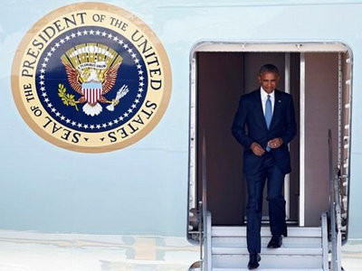 Прилет Барака Обамы на саммит G20 в Китай был омрачен скандалом (фото)