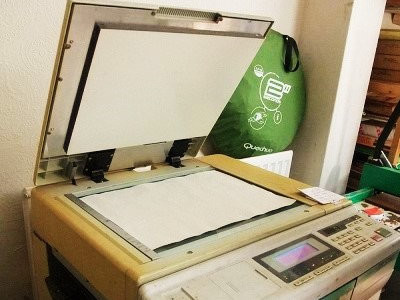 старый ризограф старый ризограф