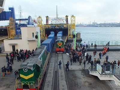 В Украине намерены запустить железнодорожный паром в Грузию