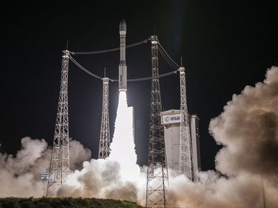 Ракета с украинским двигателем запустила спутник корпорации Google (видео)