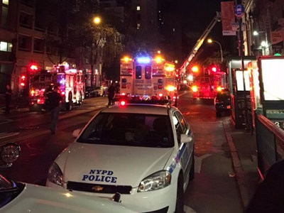 В Нью-Йорке на Манхэттене прогремел мощный взрыв (видео)