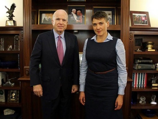 В США Савченко пожаловалась на президента Порошенко