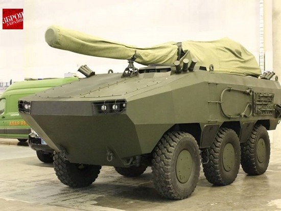 В Украине создан новый броневик с гаубицей «Отаман 6х6» (фото)