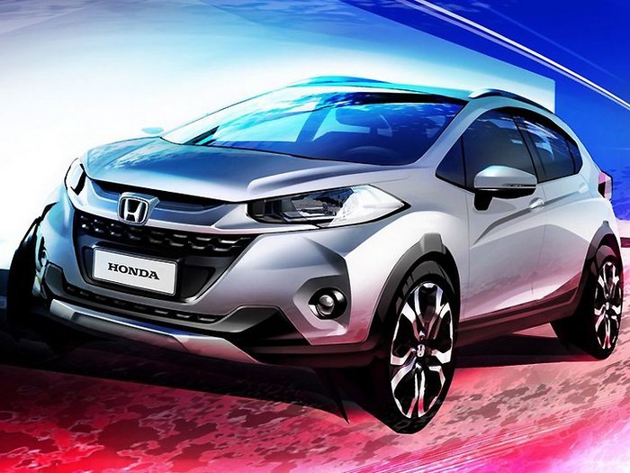 Компания Honda представила новый компактный кроссовер WR-V