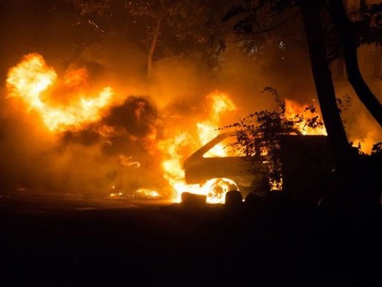 В Одессе сожгли автомобиль начальника налоговой