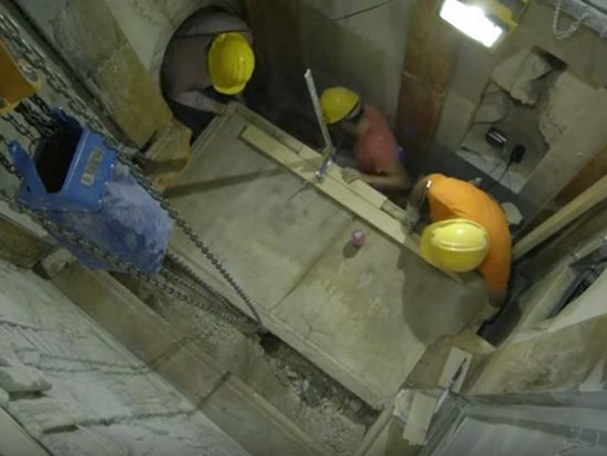 Обнародован видеоролик вскрытия гробницы Иисуса Христа