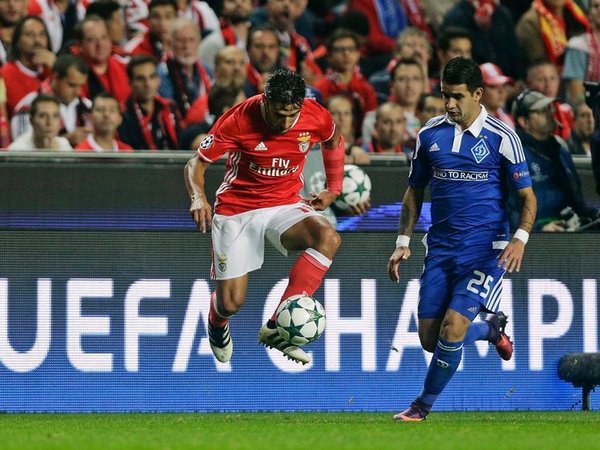 Динамо проиграло Бенфике в матче Лиге чемпионов, не забив пенальти (видео)