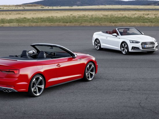Компания Audi показала новые кабриолеты A5 и S5 (фото)