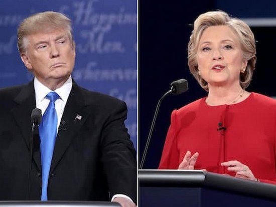 Клинтон опережает Трампа в предвыборной гонке на 5%