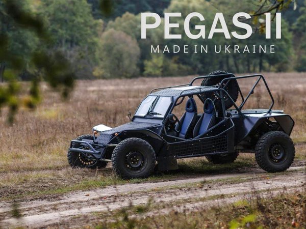 Для разведчиков сконструировали новый украинский автомобиль «Пегас-2» (видео)