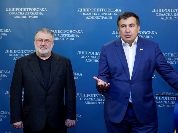 Михаил Саакашвили обещает посадить Игоря Коломойского
