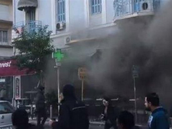 В центре Афин прогремел взрыв: опубликовано видео