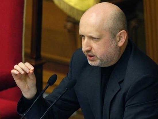 Александр Турчинов выступил за полную блокаду Донбасса