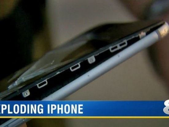iPhone 6 Plus вспыхнул во время подзарядки (видео)