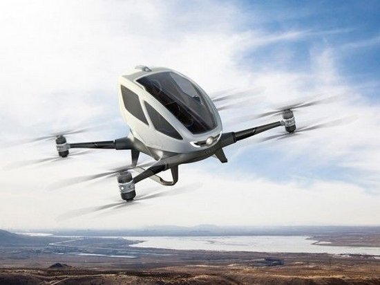 Уже этим летом в Дубае появятся пассажирские дроны