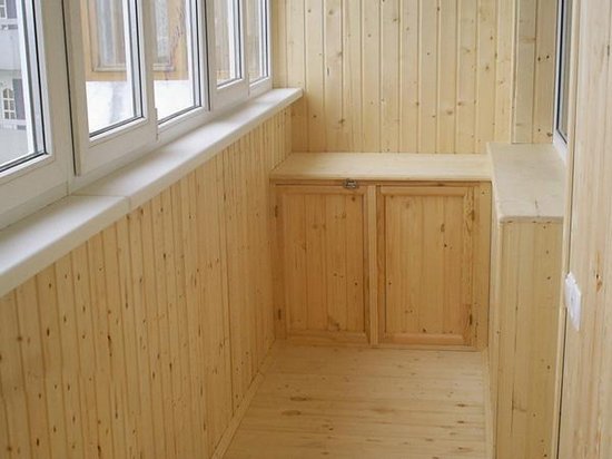 отделка балконов