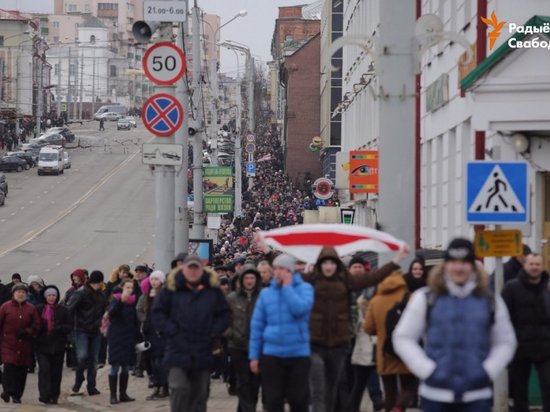 В Беларуси продолжаются протестные «марши тунеядцев» (видео)