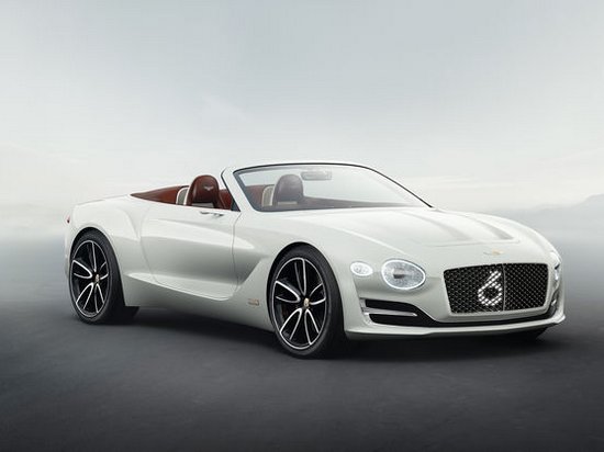 В Женеве представили первый электрический родстер Bentley (фото, видео)