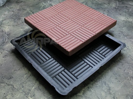 форма для тротуарной плитки