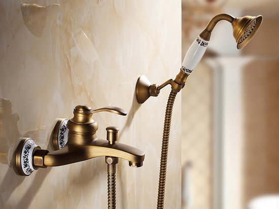 Смесители для ванной из бронзы