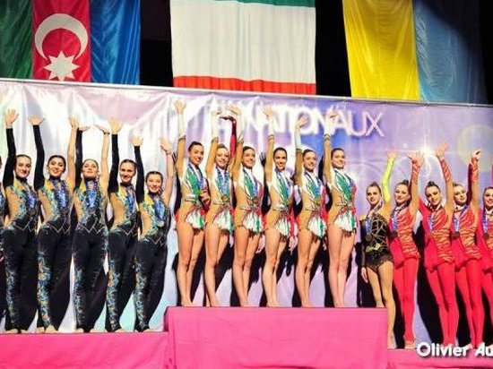 Украинские гимнастки заняли 3 место на этапе Гран-при во Франции (видео)