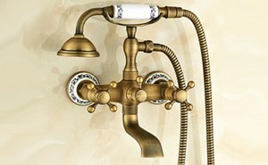 бронзовый смеситель для ванной