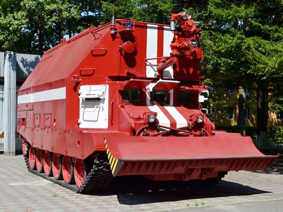 Укроборонпром успешно испытал новый пожарный танк (фото)