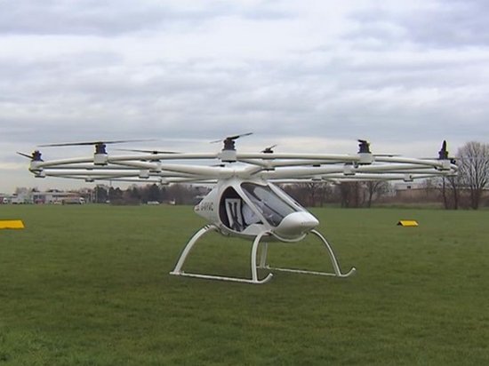В Германии показали воздушное такси Volocopter 2X