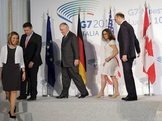 G7 не договорились о новых российских санкциях