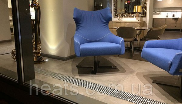 внутрипольный конвектор отопления