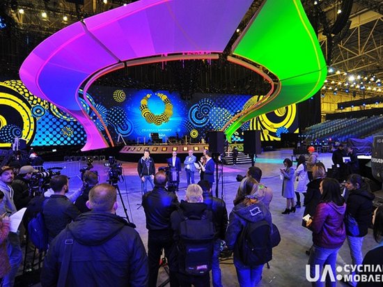 Строительство главной сцены Евровидения-2017 завершено (фото)
